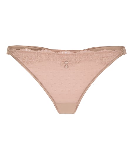 Laila Highleg Thong, Brown