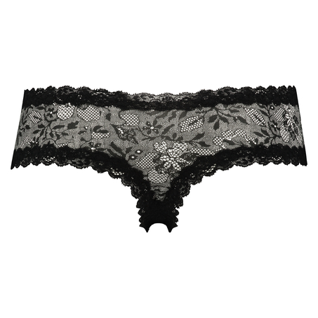 V-shaped Brazilian, Black