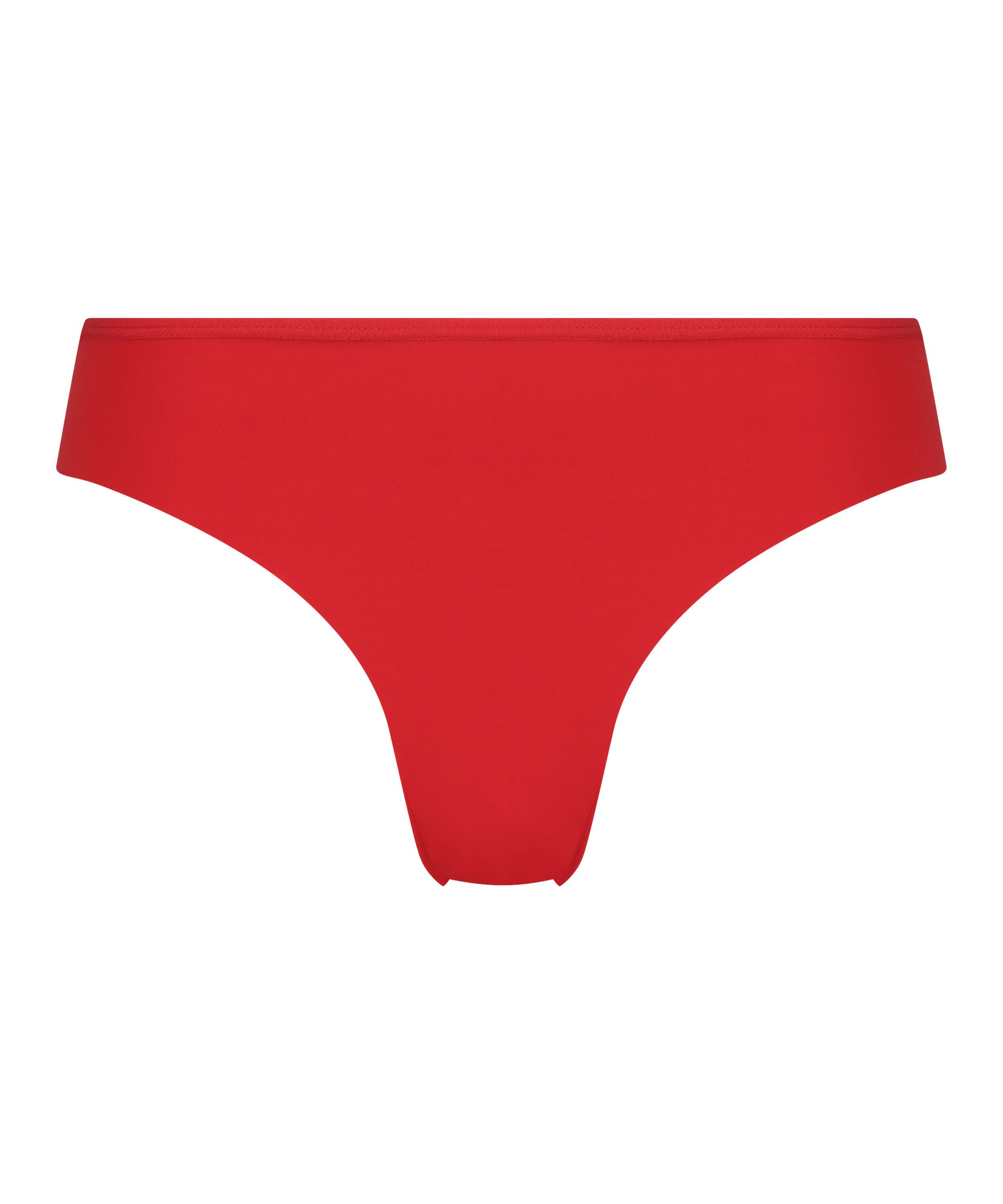 Invisible Lace Back Brazilian, Red