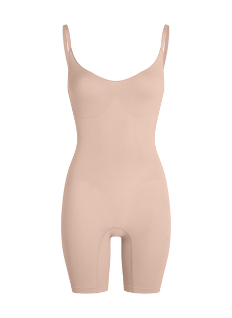 Seamless Enhancing Thigh Slimmer, Beige