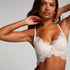 Marilee Padded Underwired Longline Bra, White