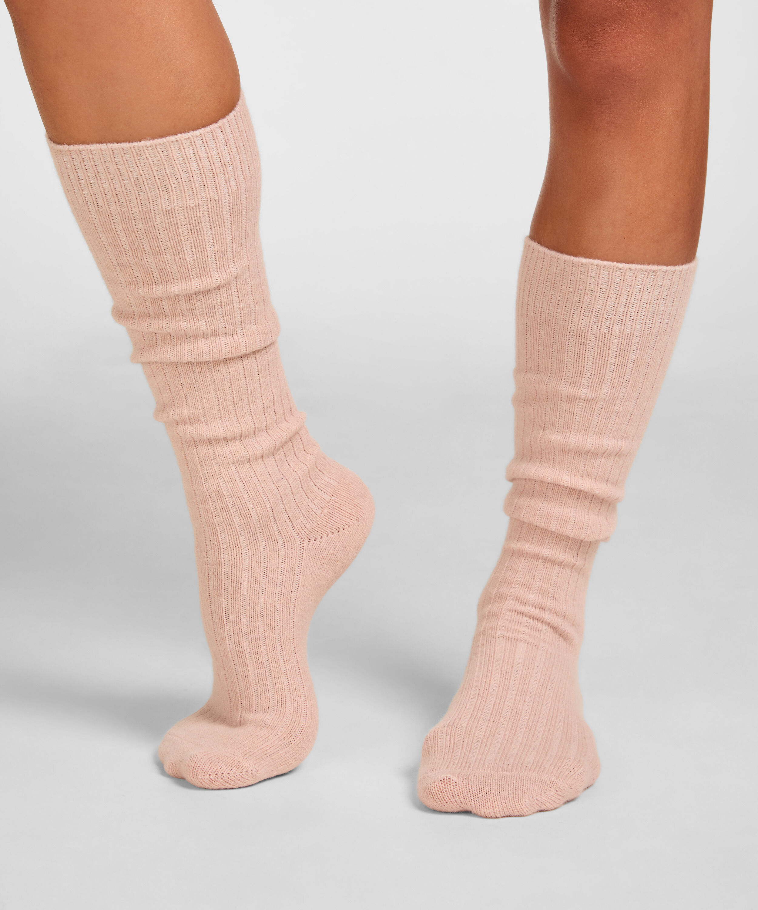 Socks with Cashmere, Pink