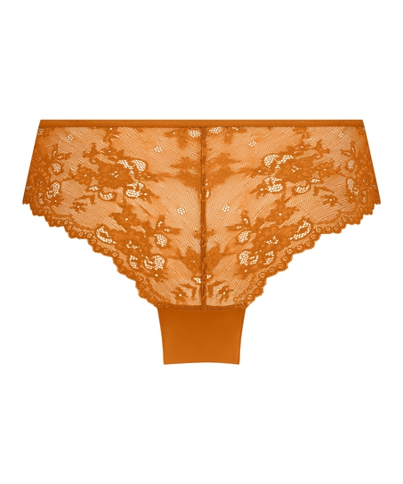 Invisible Lace Back Brazilian, Orange