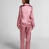 Pyjama Set Shiny Satin, Pink