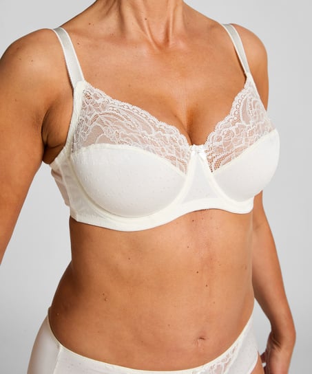 Sophie Non-Padded Underwired Bra, White
