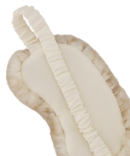 Fake Fur Sleepingmask, Grey