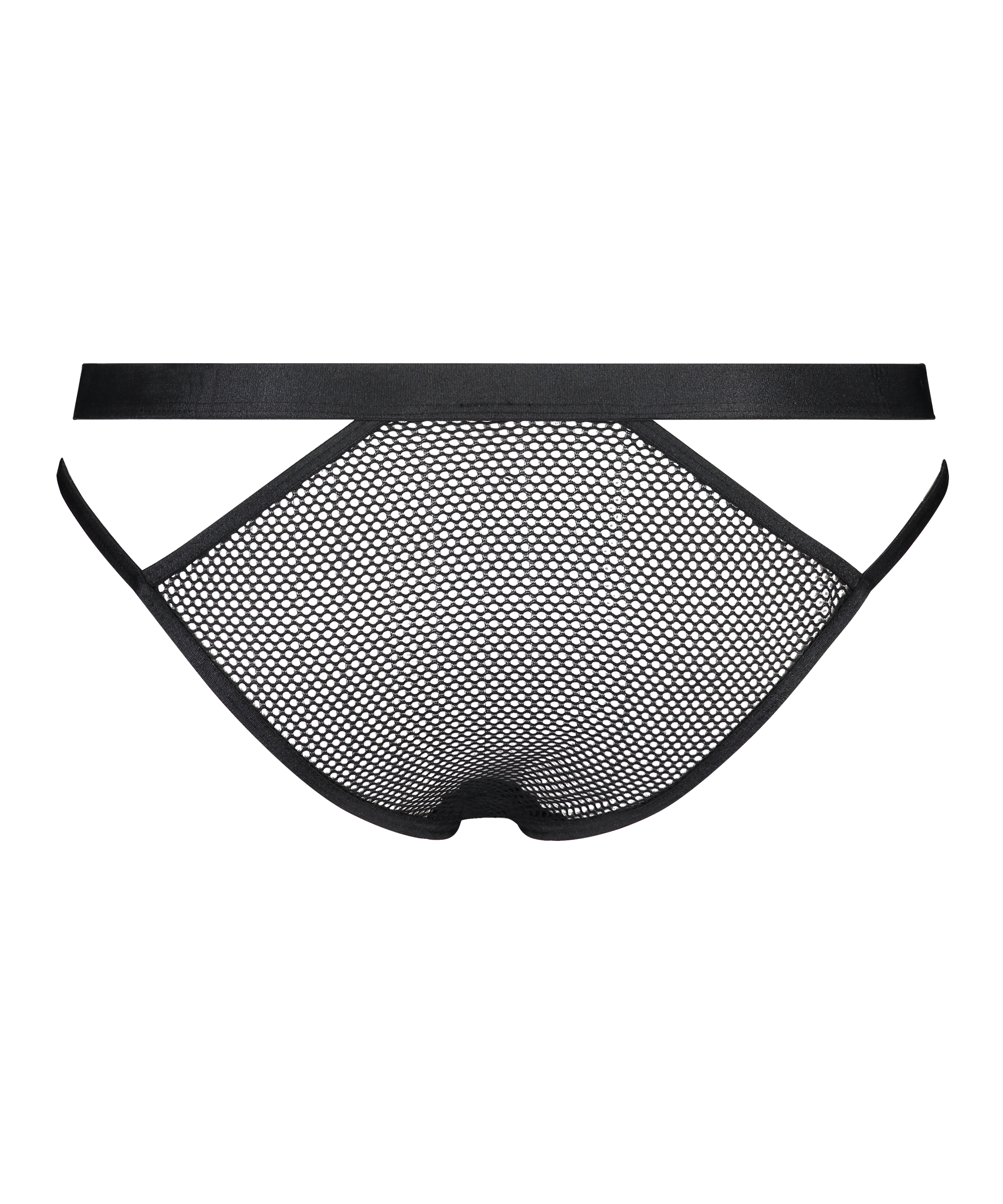 Sadie Open Crotch Brazilian, Black, main