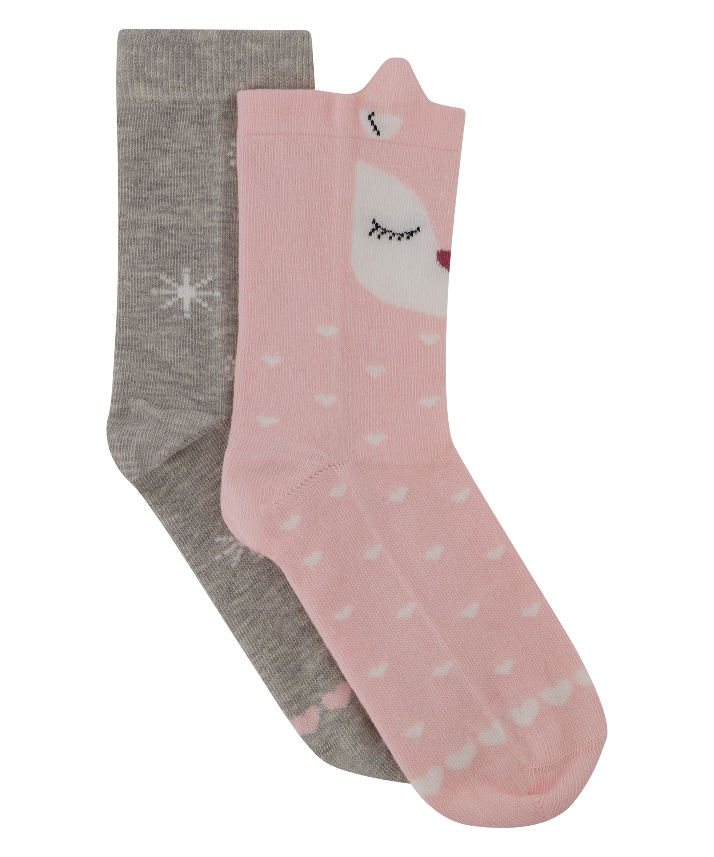 3 pack Giftpack Socks, Pink, main