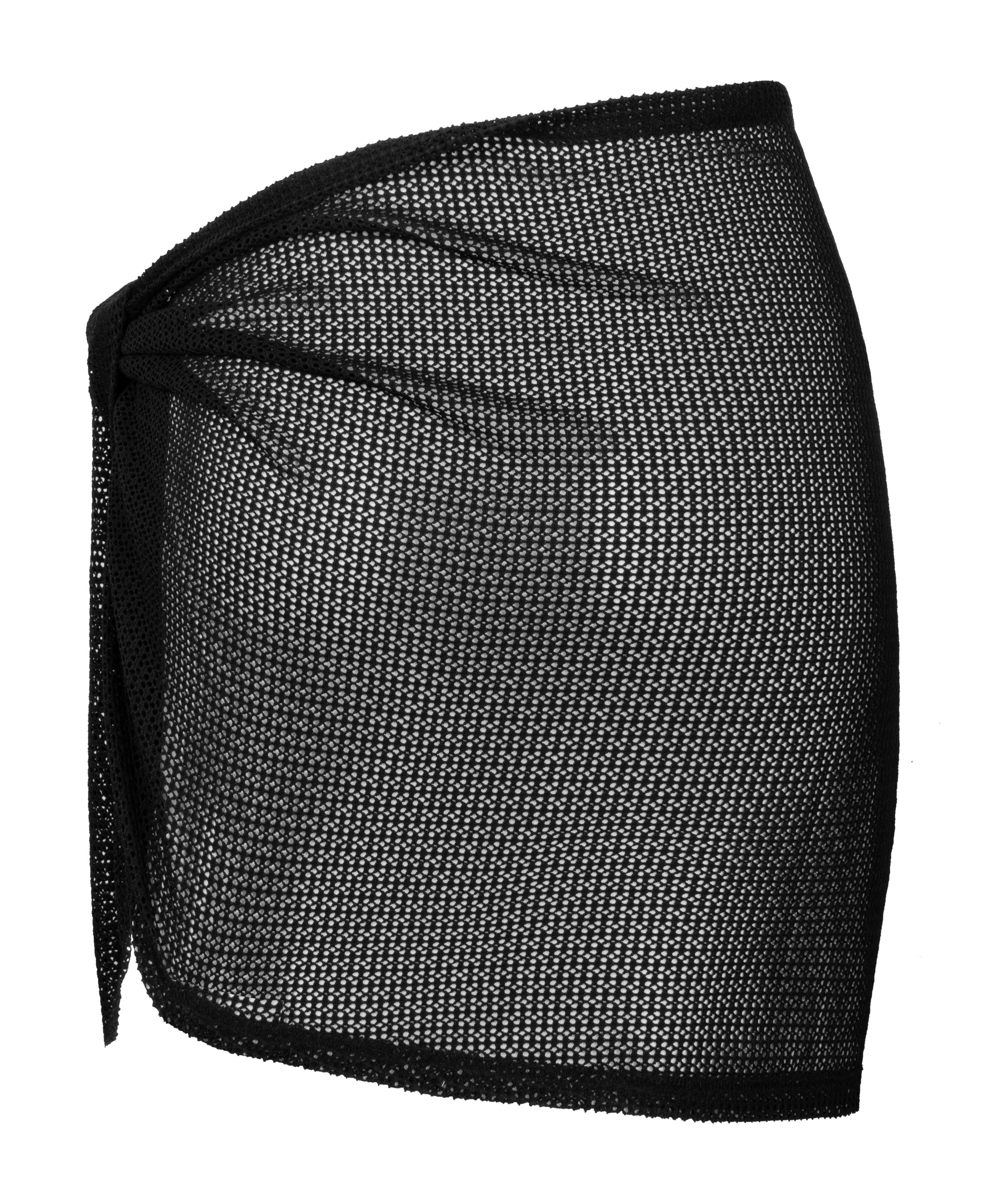 Beach Knit Pareo, Black, main