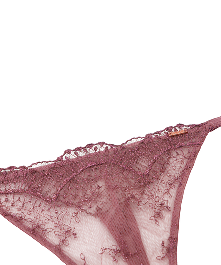 Christine thong, Pink