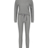 Waffle pyjama set, Grey
