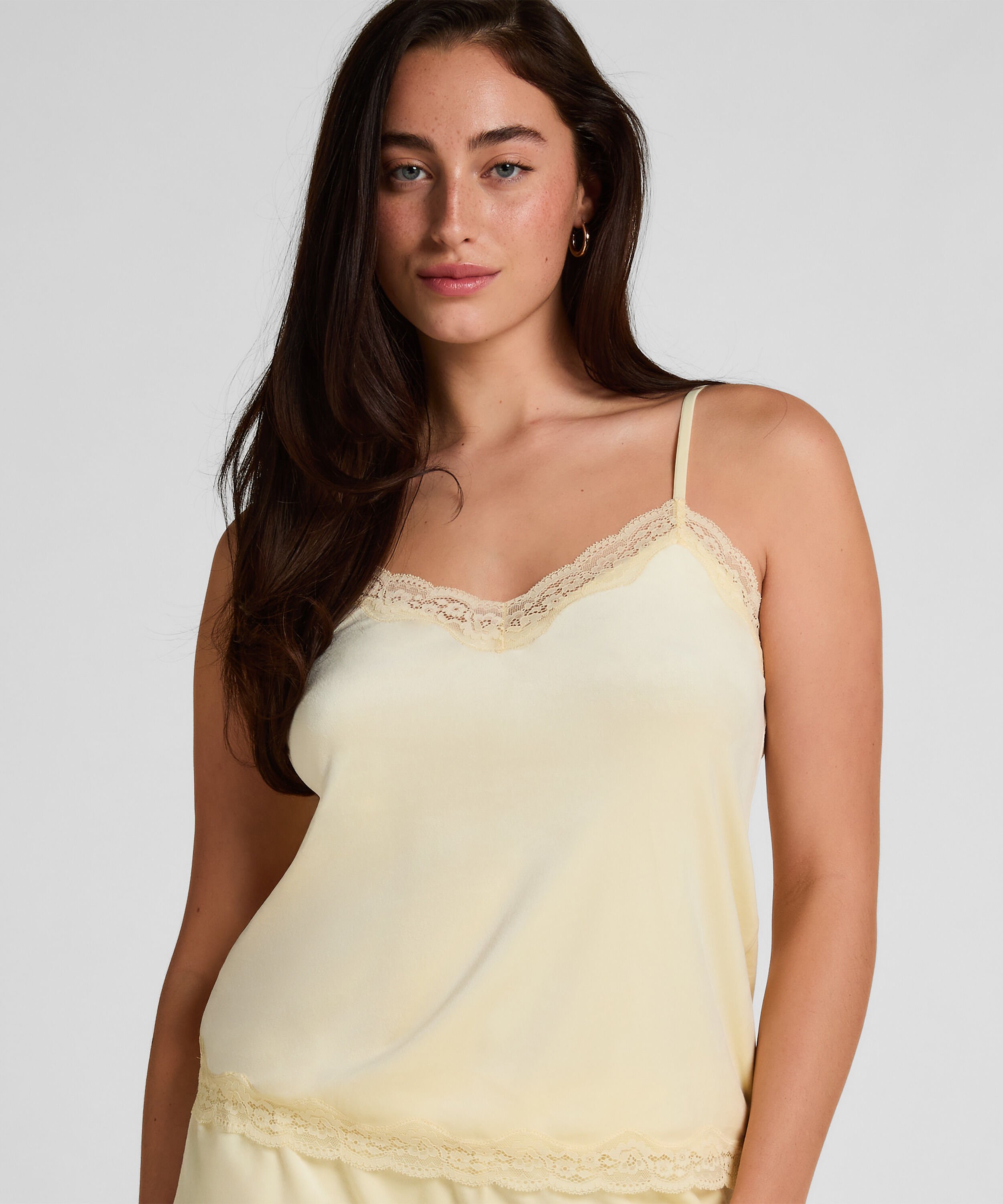 Velours Lace Cami Top
