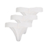 3-Pack Madison Thong, White