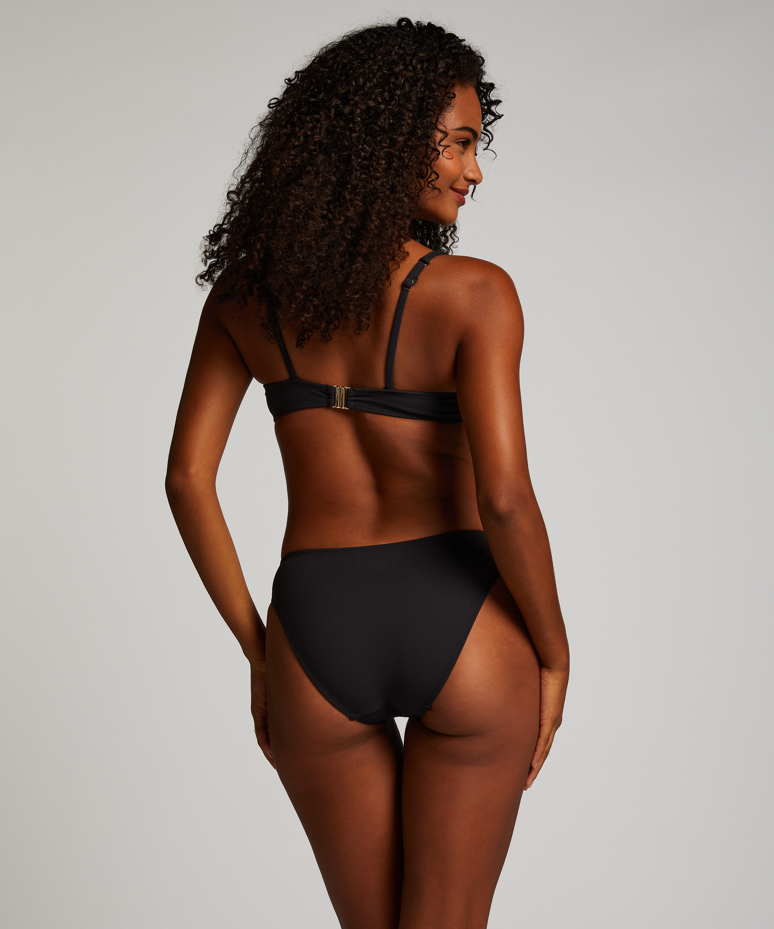 Holbox Rio Bikini Bottoms, Black, main