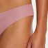 Invisible cotton thong, Purple