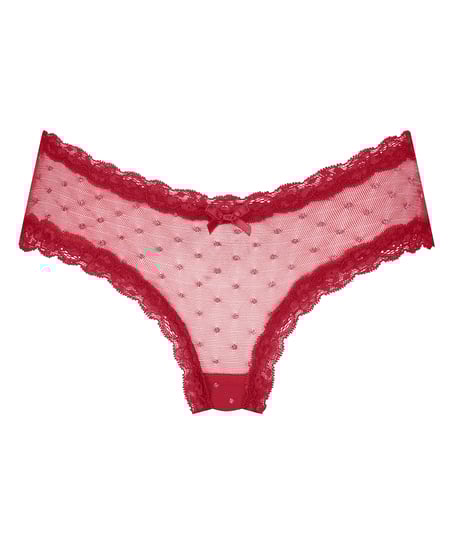 V-shape Mesh Brazilian, Red