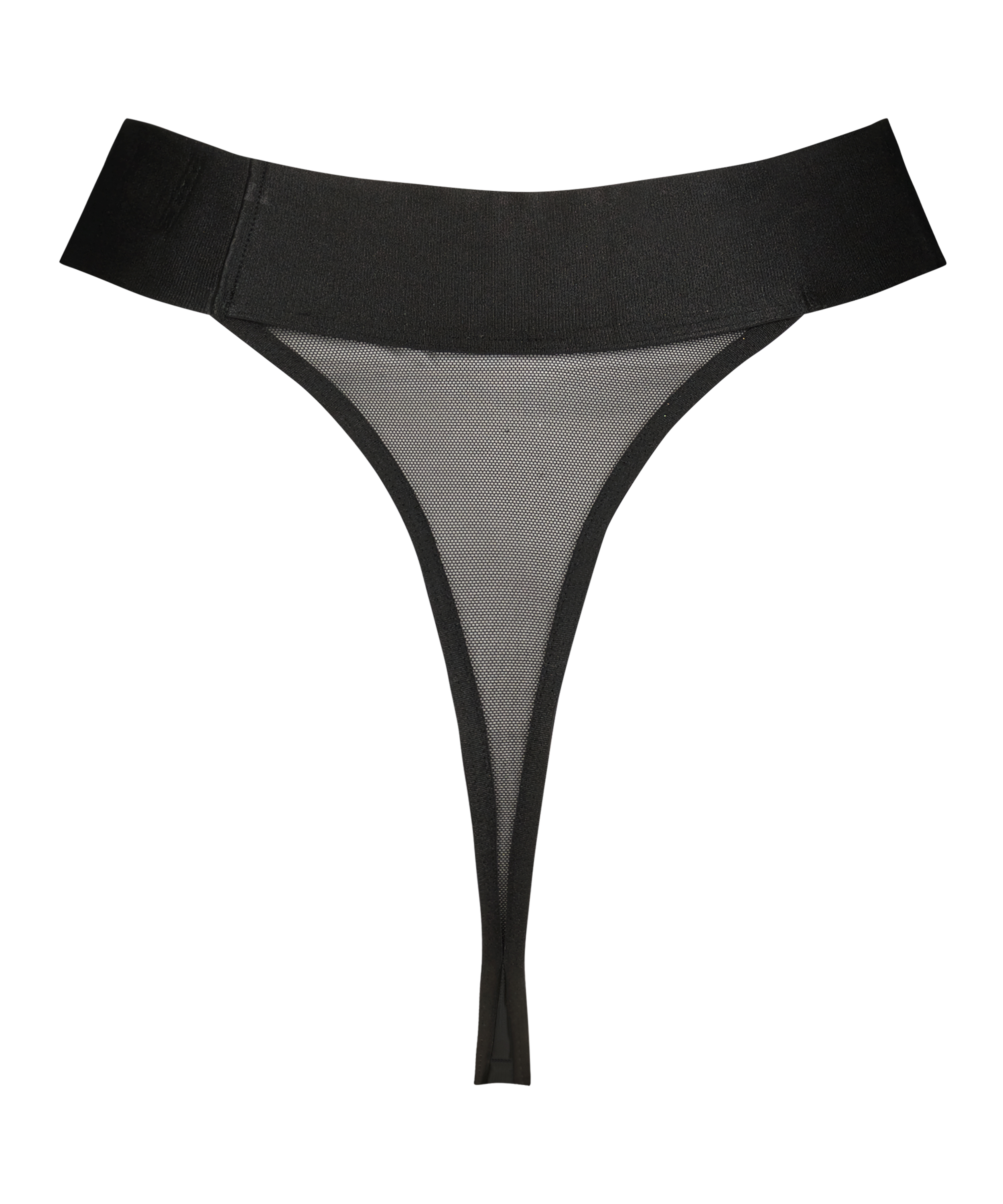 High-cut Thong Flexing, Black, main