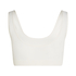 Dianne Scoop Bralette, White