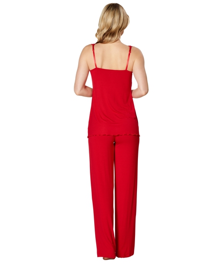 Pyjamaset Modal lace, Red