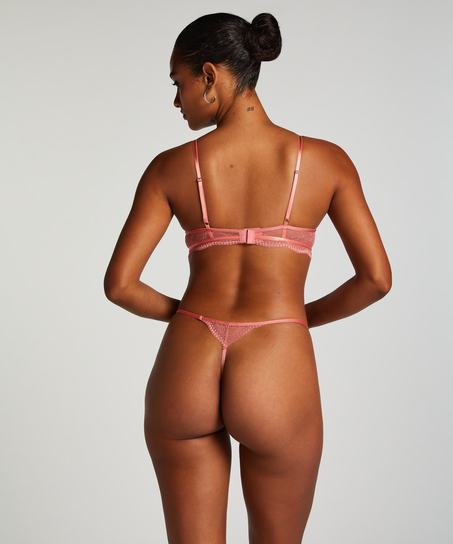 Isabelle Non-Padded Underwired Bra, Pink