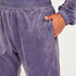 Velours Jogging Pants, Purple