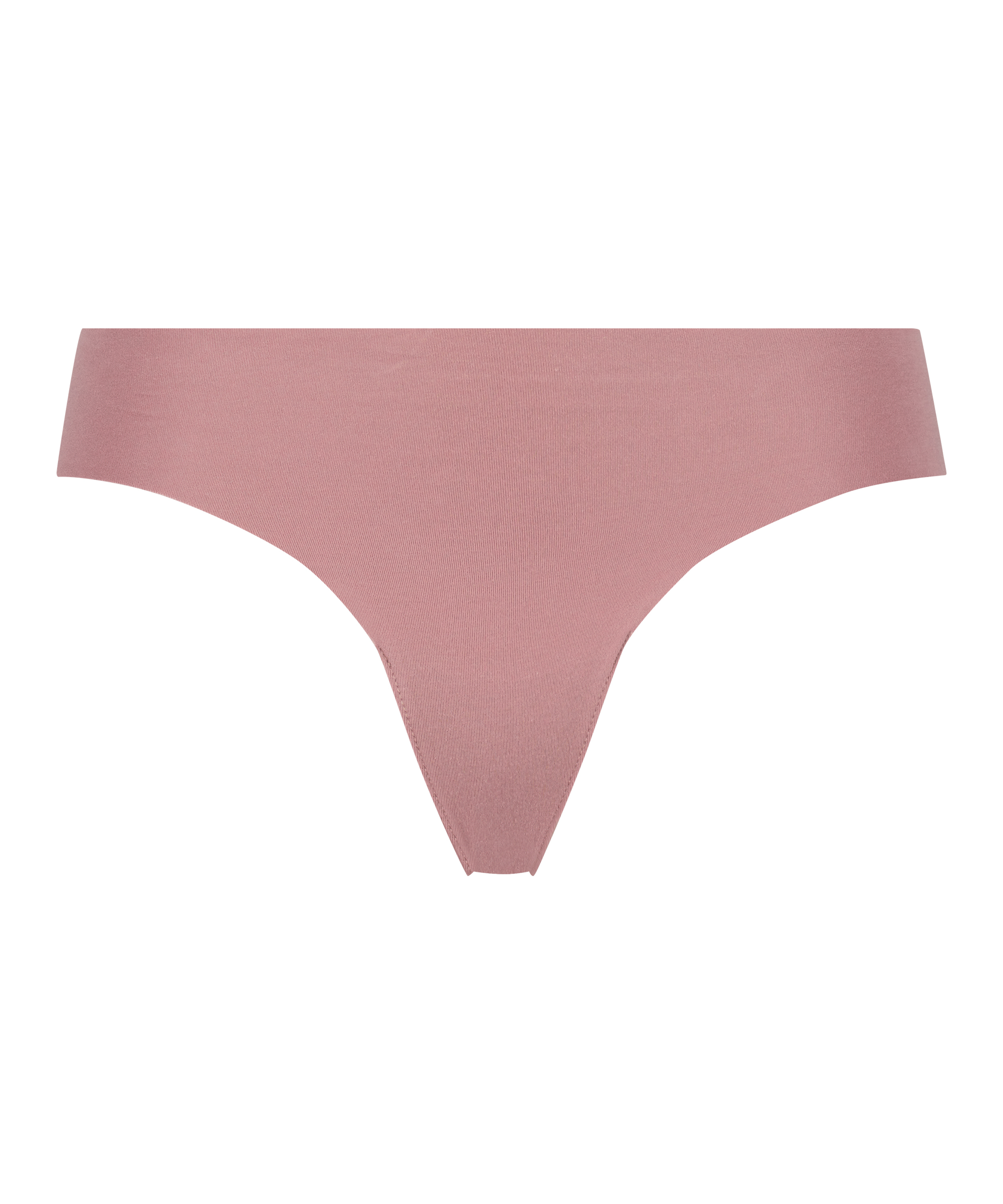 Invisible cotton thong, Pink, main