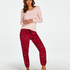 Petite Twill Pyjama pants, Red