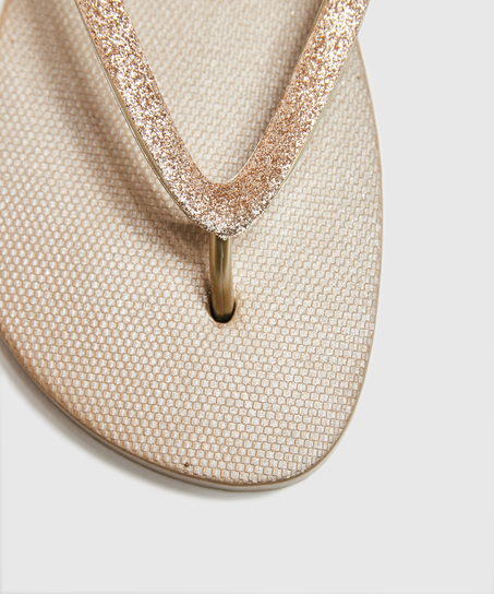 Fancy flip-flops, Yellow