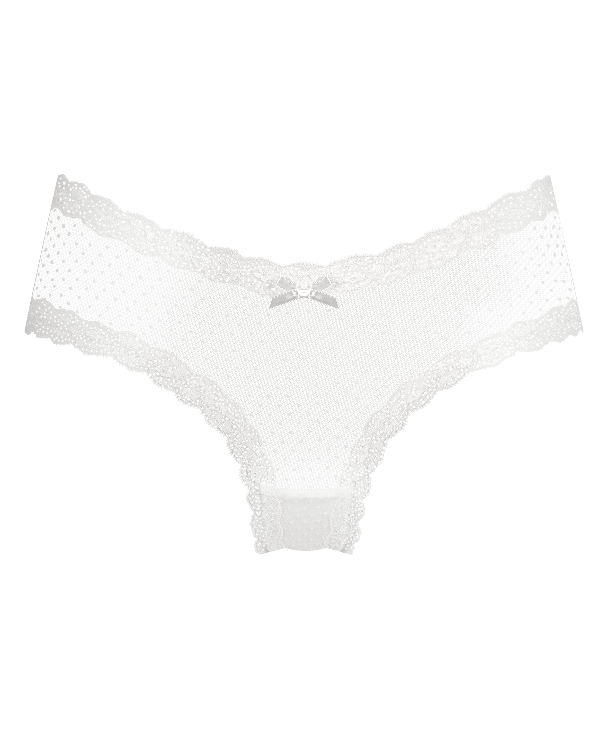 V-shape Mesh Brazilian, White, main