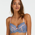 Millie Padded Underwired Bra, Blue