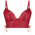Manu Padded Push-up Underwired Bra, Red