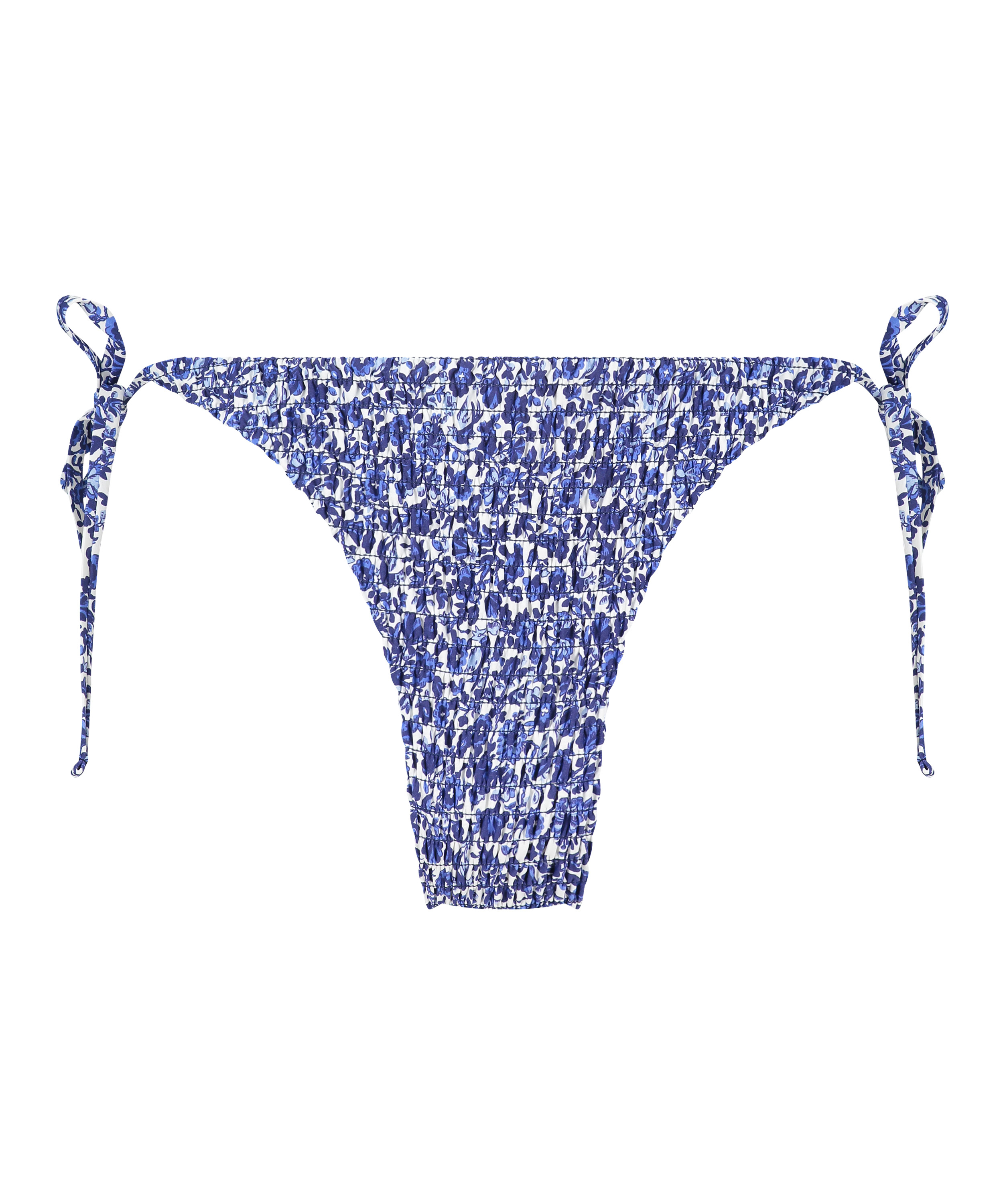 Lobos Cheeky Tanga Bikini Bottoms, Blue, main