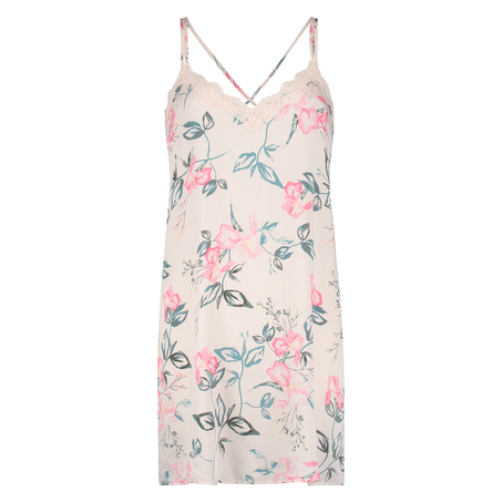 Woven Slipdress, Beige