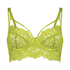 Isabella Non-Padded Underwired Longline Bra, Green