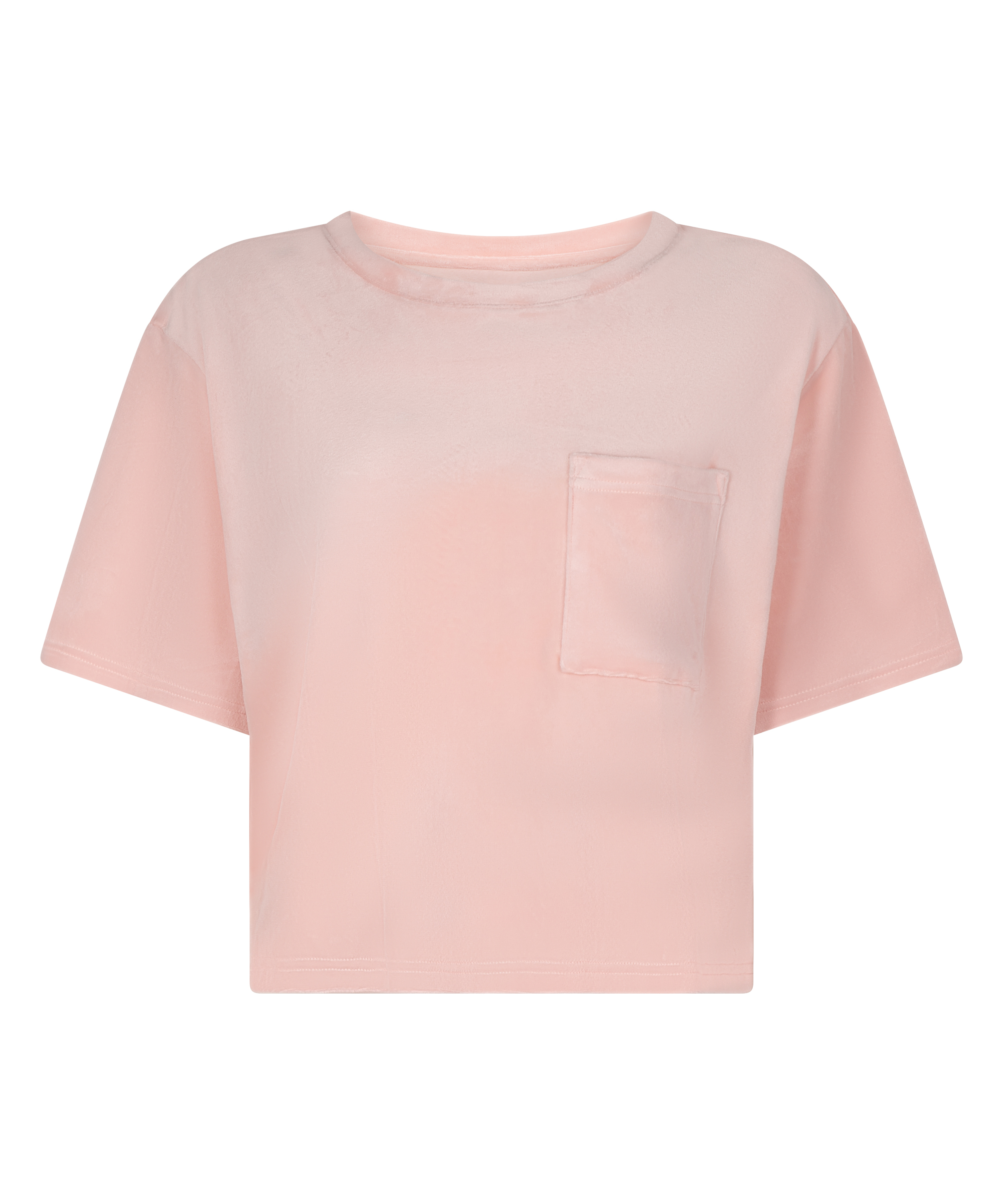 Top Velours Pocket, Pink, main