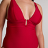 Luna Shaping Swimsuit, Red