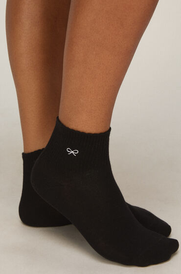 Hunkemöller 2 Pair Cotton Half Crew Socks White
