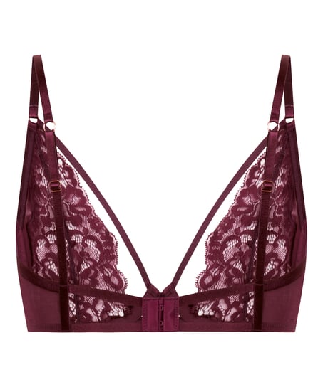 Cinnamon Non-Padded Underwired Bra, Red