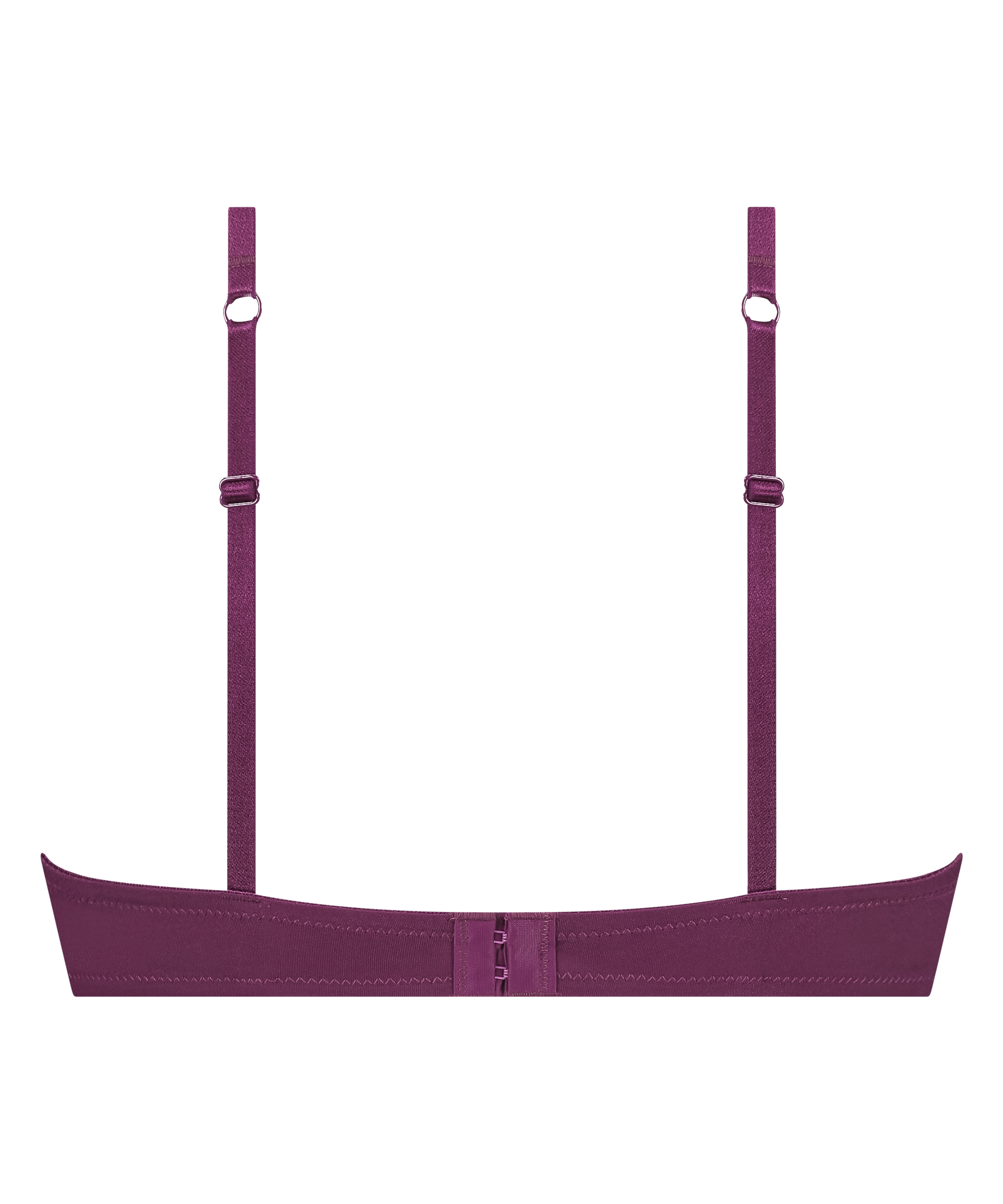 Lace & Shine Padded Underwired Bra, Purple, main