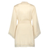 Meili Satin Kimono, Beige