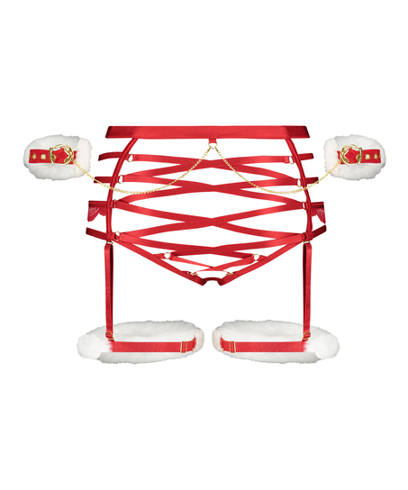 Cindy High Leg Brazilian, Red