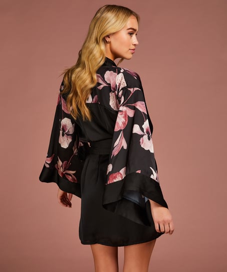 Orchid Kimono, Black