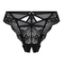 Amel Open Crotch Brazilian, Black