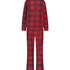 Fleece Pyjama Set, Red