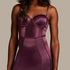 Demi Slip Dress, Purple