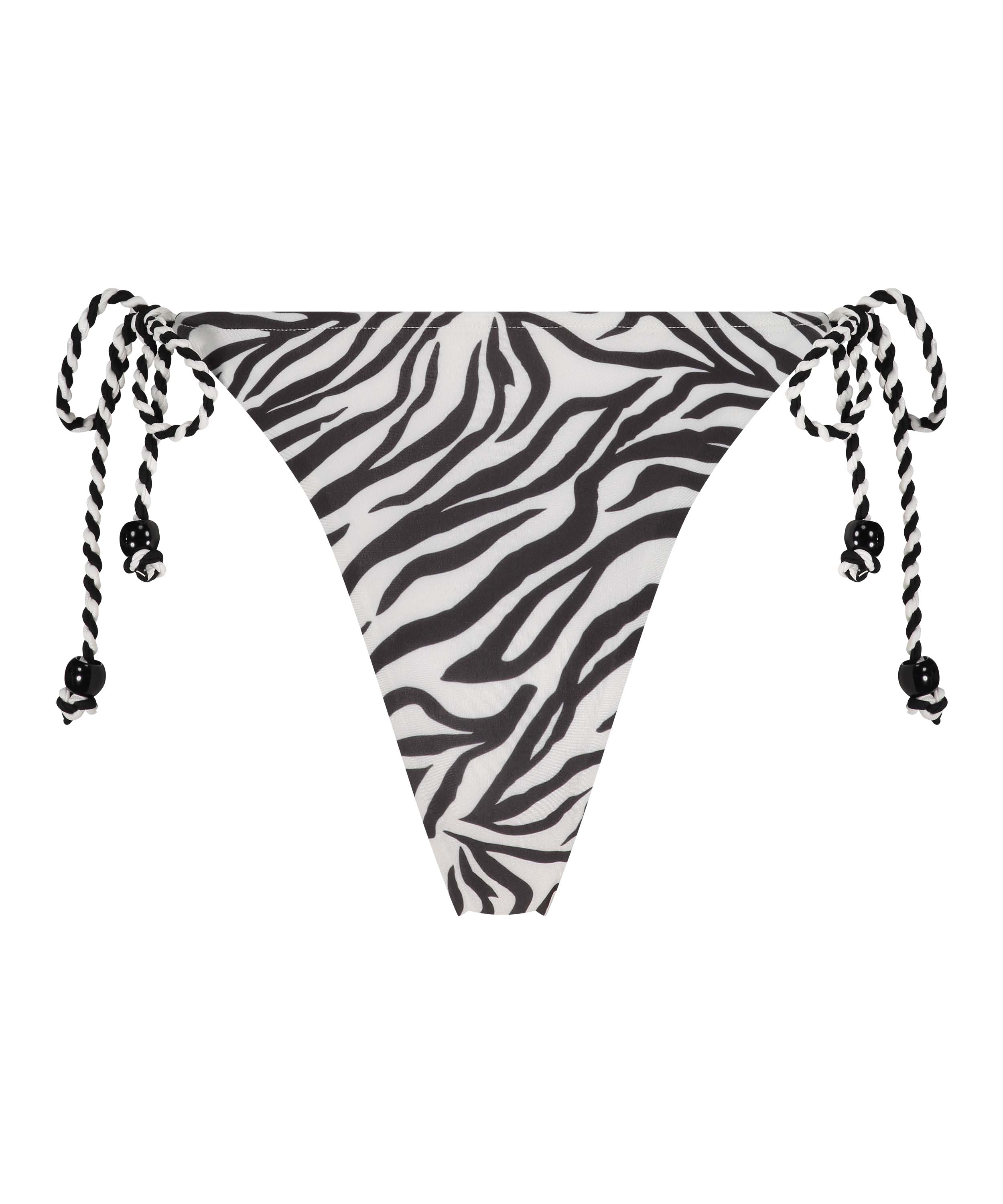 Doha High-Leg Bikini Bottoms, White, main