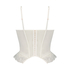 Steph Bustier, White