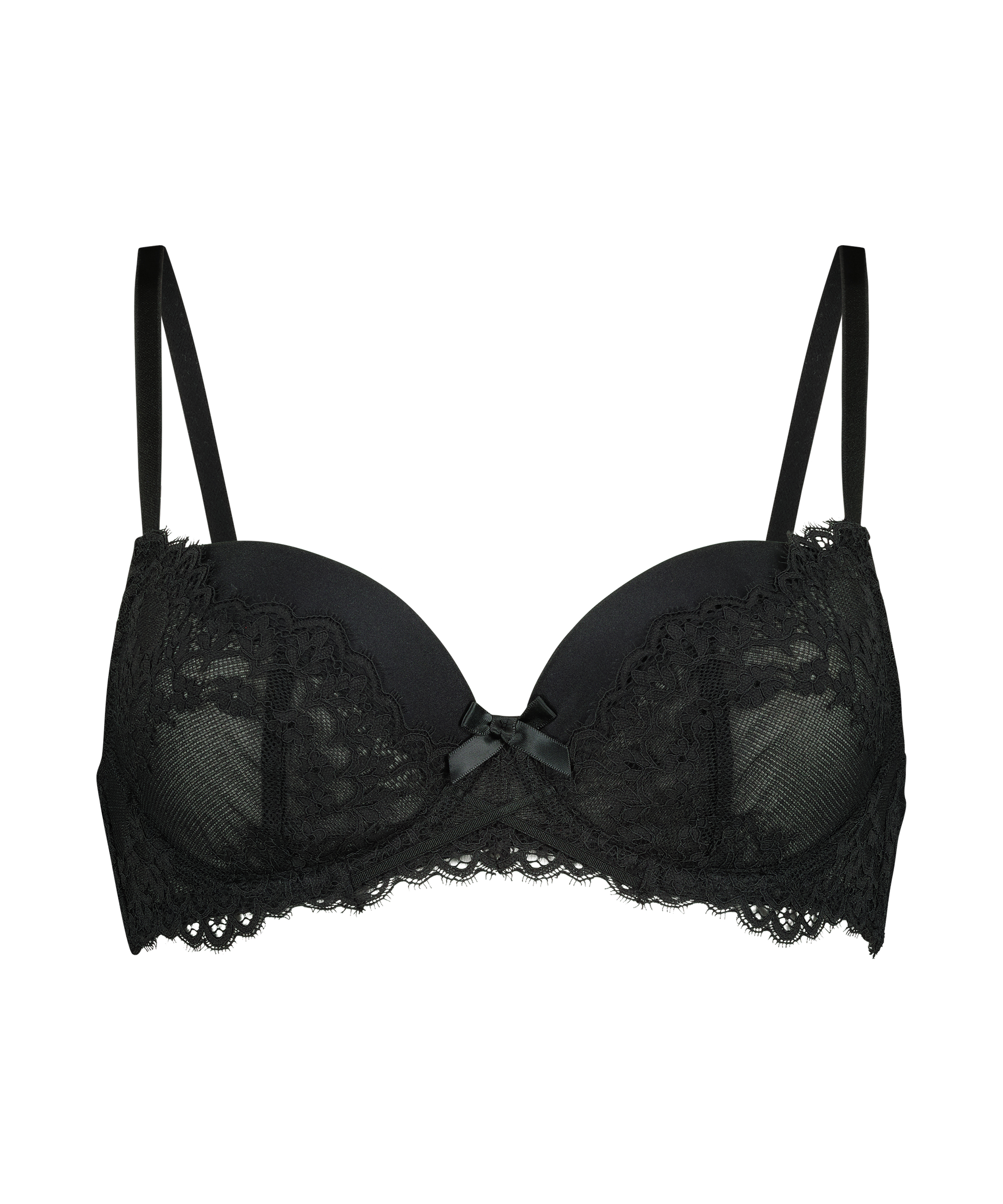 Claire Non-Padded Underwired Bra, Black, main