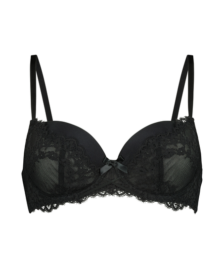 Claire Non-Padded Underwired Bra, Black