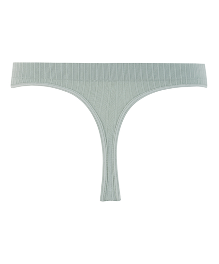 Dianne High Leg Thong, Green